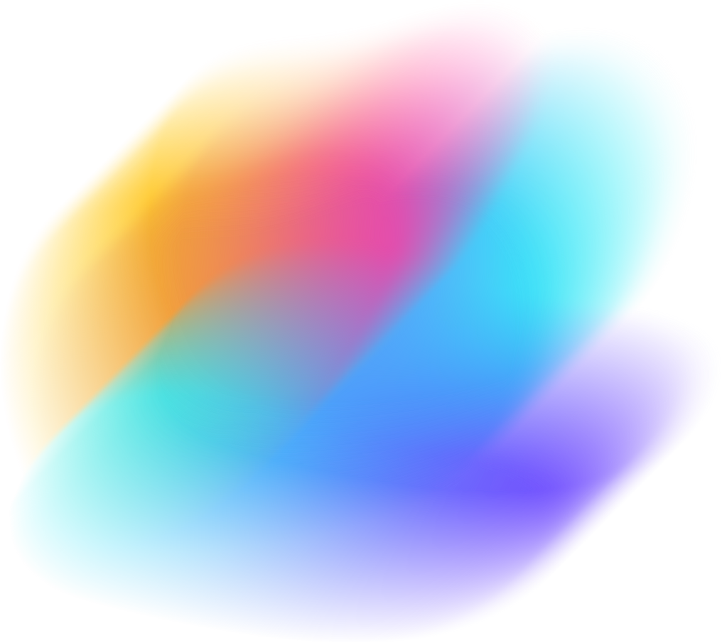 Blurred gradient background element